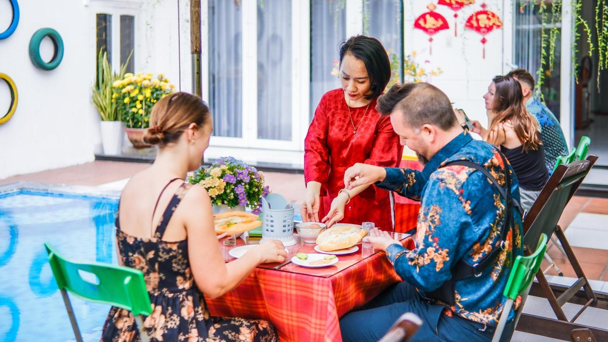 Oleander Garden Homestay Хойан Экстерьер фото