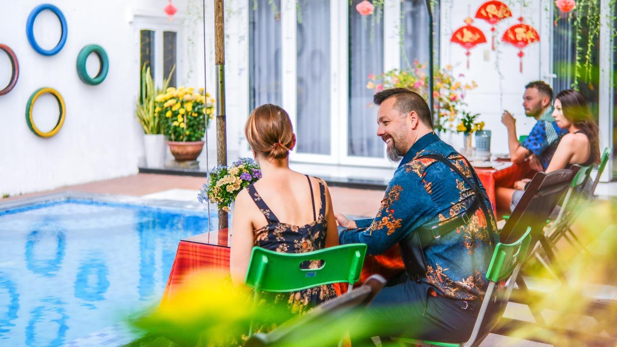 Oleander Garden Homestay Хойан Экстерьер фото
